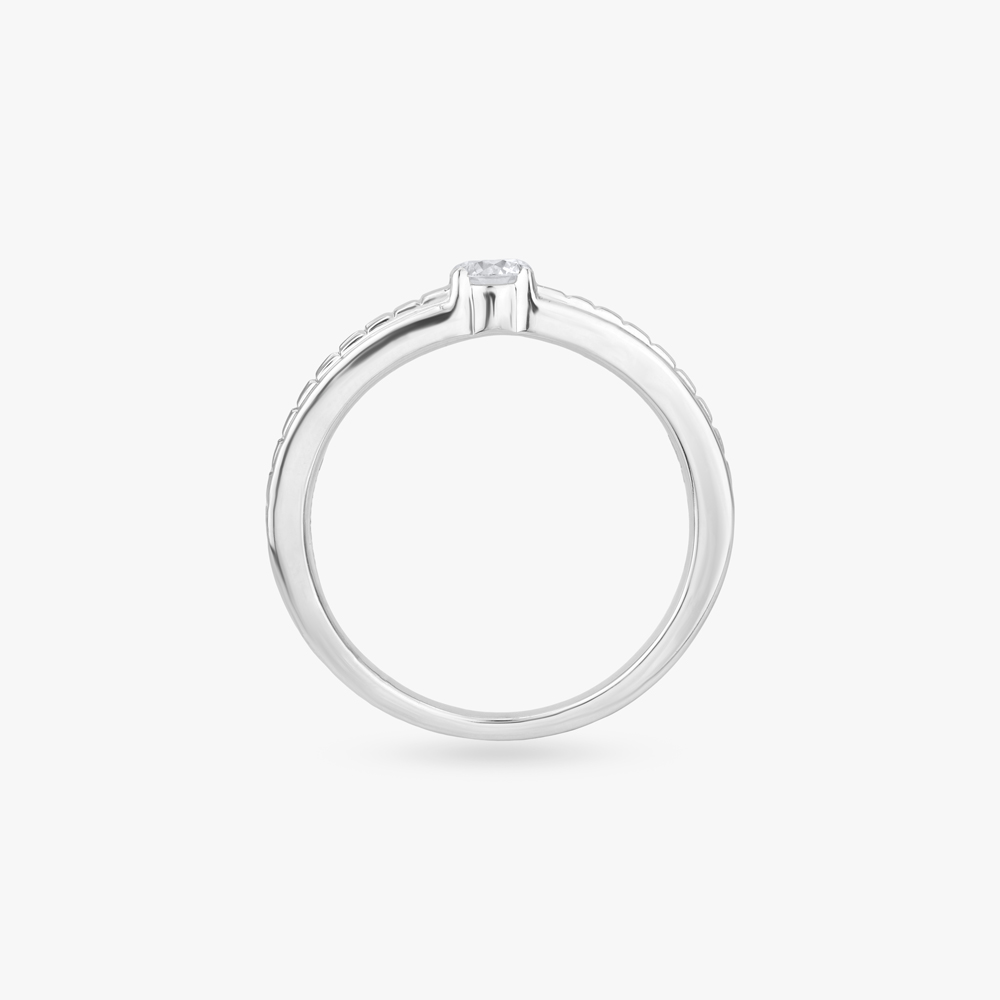 Regal Lines Solitaire Ring for Men,,hi-res image number null