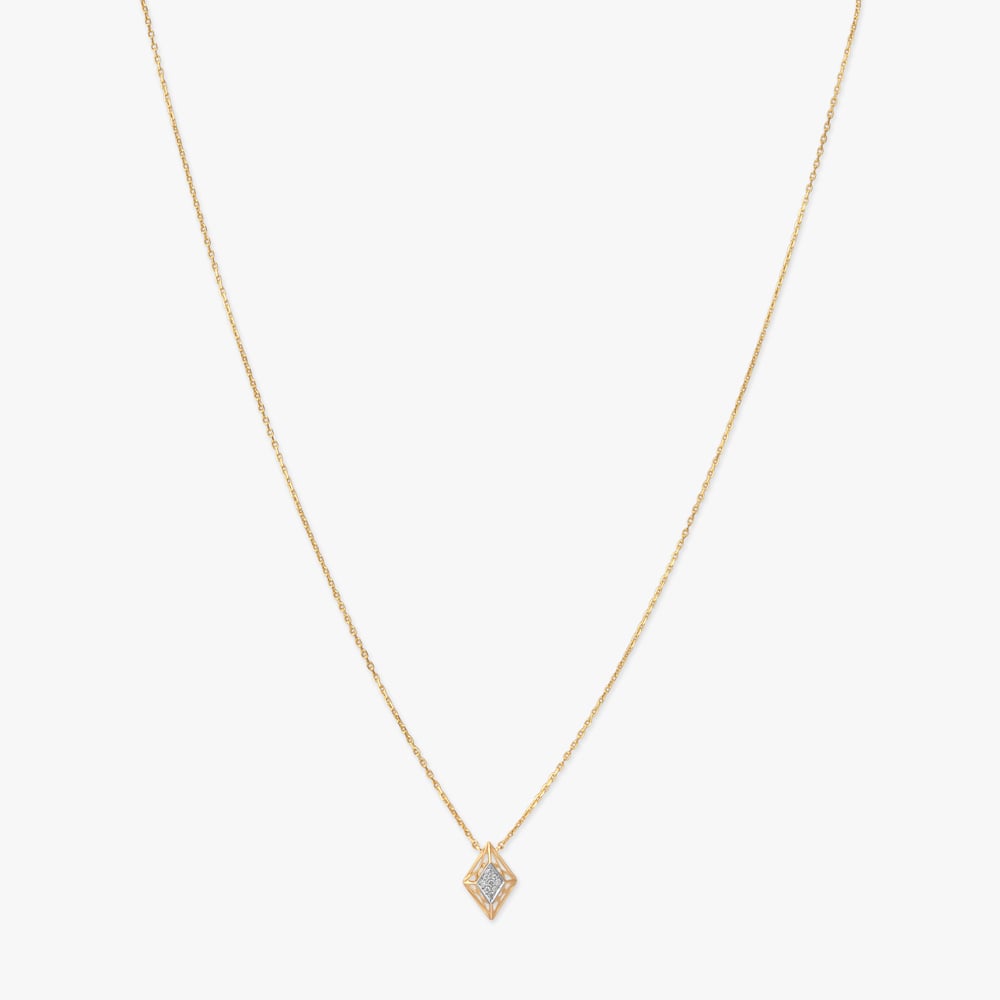 Prism Whisper Diamond Pendant with Chain and Earrings Set,,hi-res image number null
