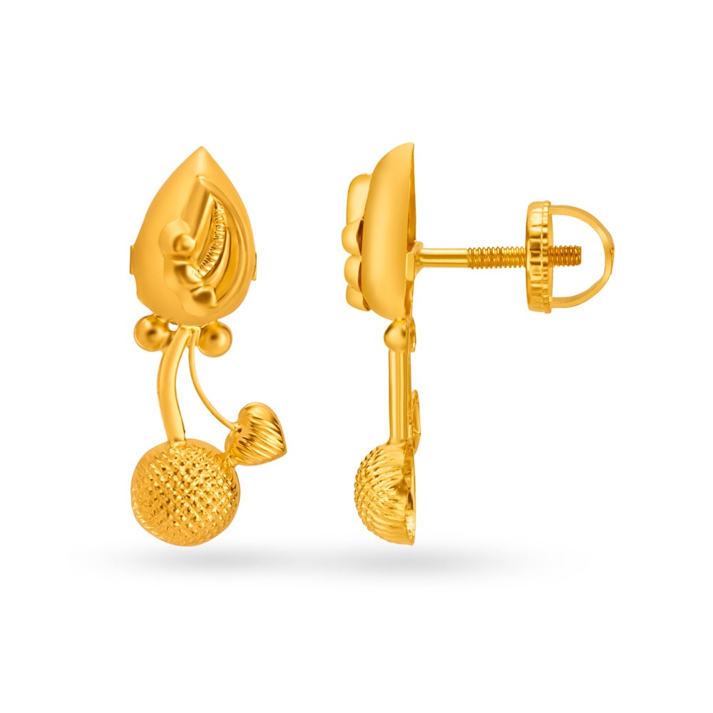 Golden Cherry Gold Necklace Set,,hi-res image number null
