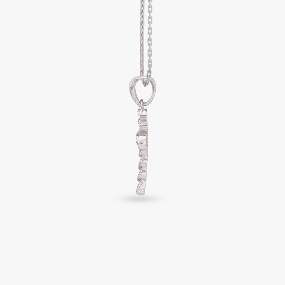 Celestial Cross Silver Pendant,,hi-res image number null