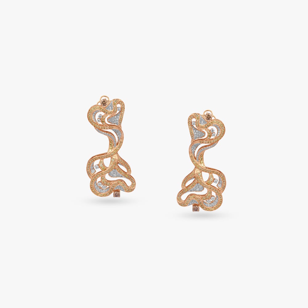 Mirage Flow Diamond Necklace Set,,hi-res image number null