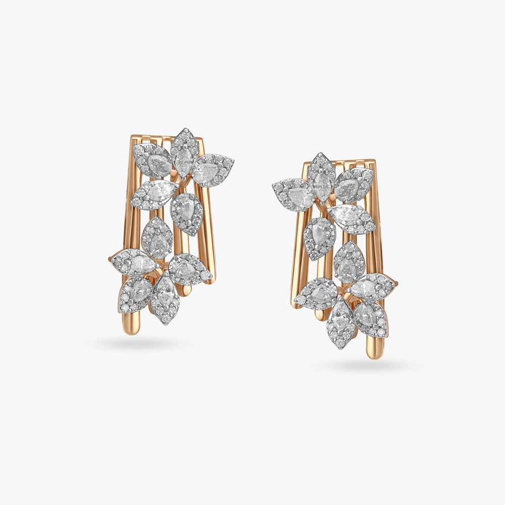 Floral Serenade Diamond Necklace Set,,hi-res image number null