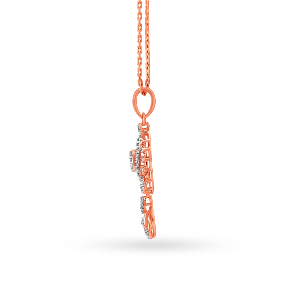 Enticing Teardrop Diamond Pendant,,hi-res image number null