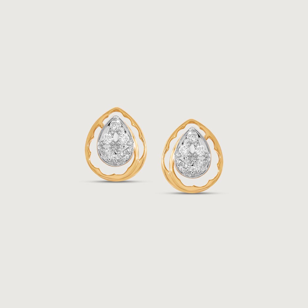 Drip Pop Diamond Stud Earrings,,hi-res image number null