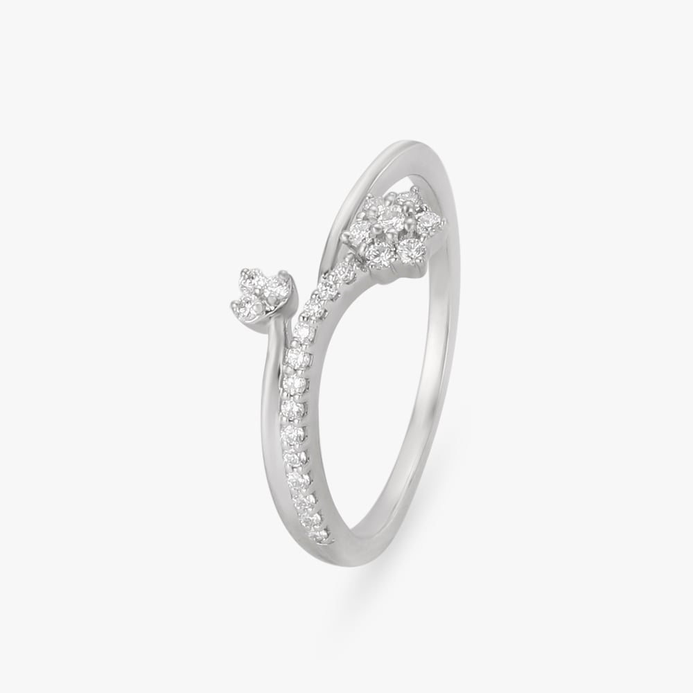 Entwine Diamond Finger Ring,,hi-res image number null