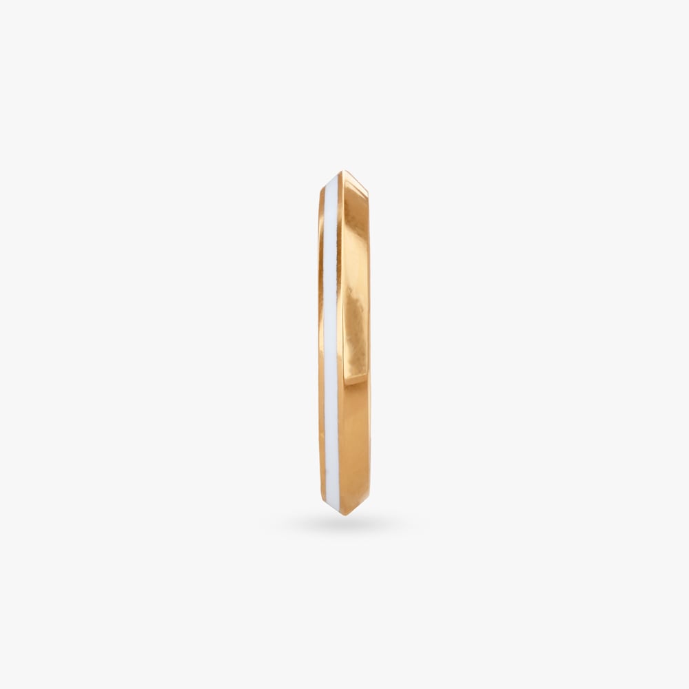 Polished Perfection Gold Finger Ring,,hi-res image number null