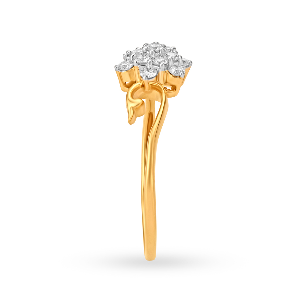 Floral Crown Diamond Ring,,hi-res image number null