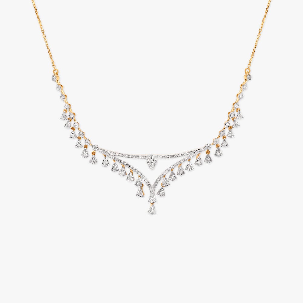 

Luminescent Diamond Necklace