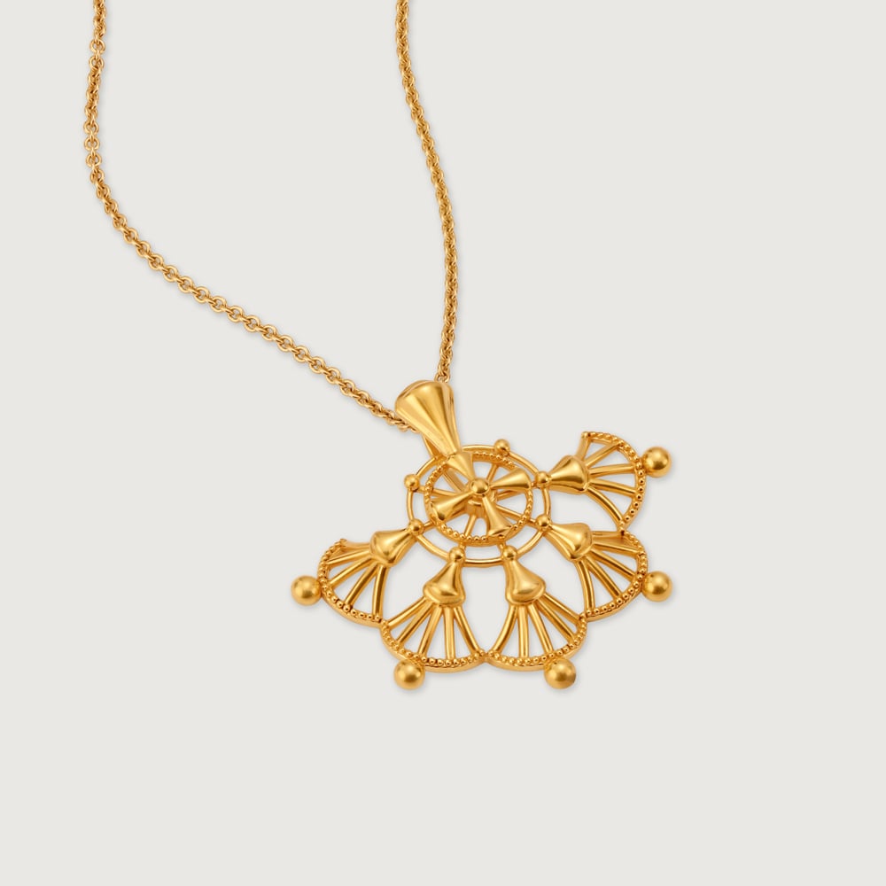Tarpa Legacy 22KT Gold Pendant,,hi-res image number null