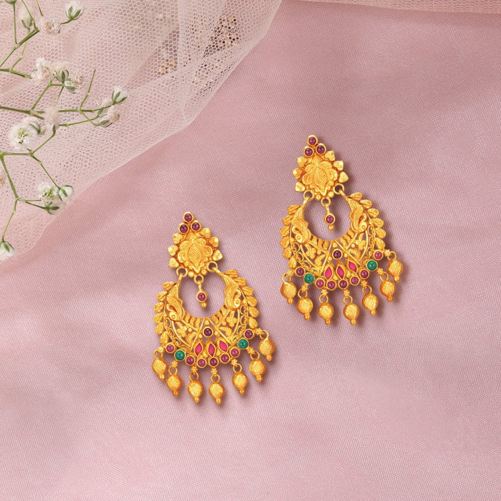 Opulent Floral Necklace Set,,hi-res image number null