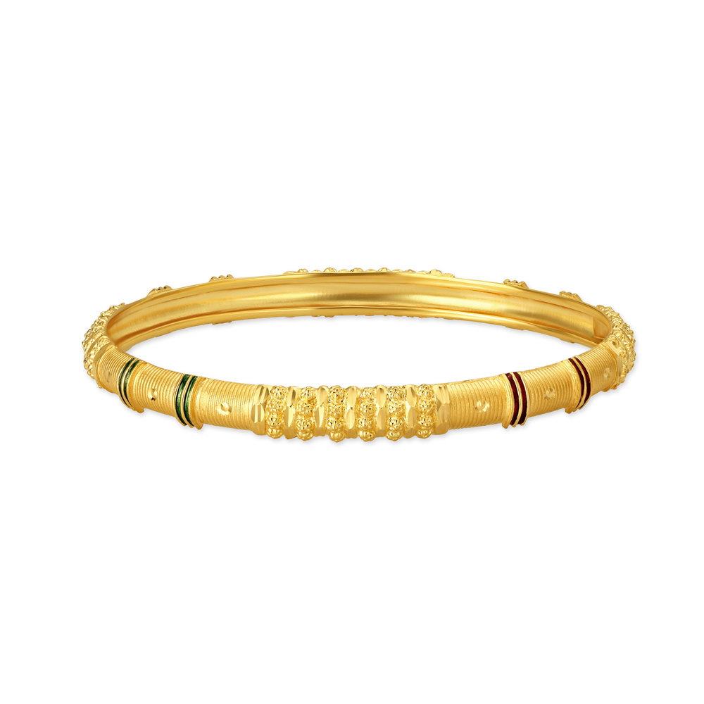 Vibrant Aura Gold Bangles,,hi-res image number null