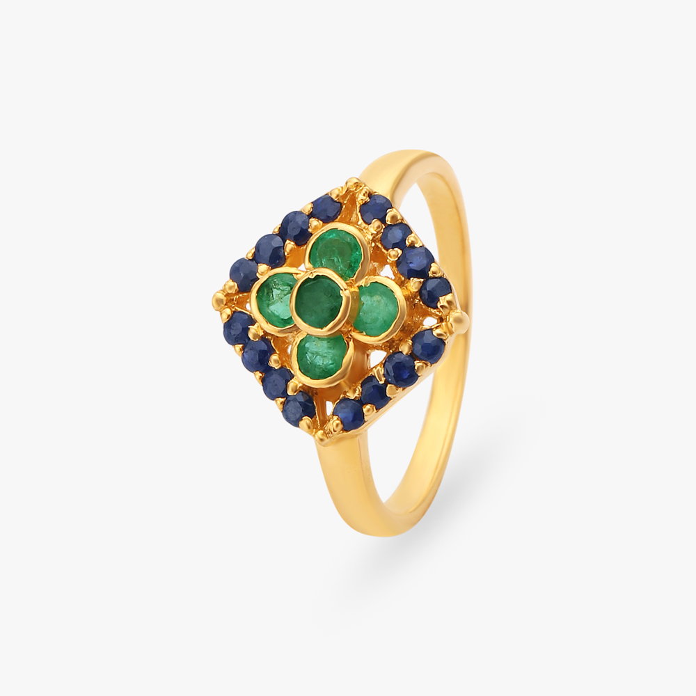 Sovereign Gold Finger Ring,,hi-res image number null