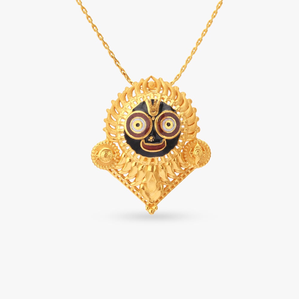 

Divine Jagannath Gold Pendant