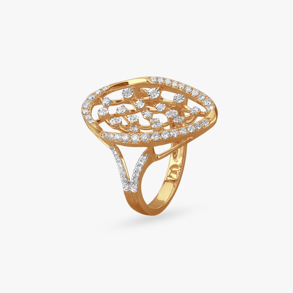 Timeless Dance Diamond Finger Ring,,hi-res image number null
