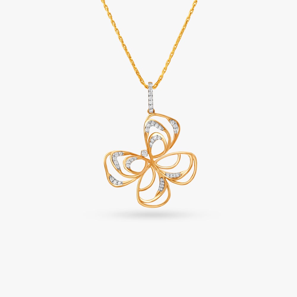 The Butterfly Effect Diamond Pendant