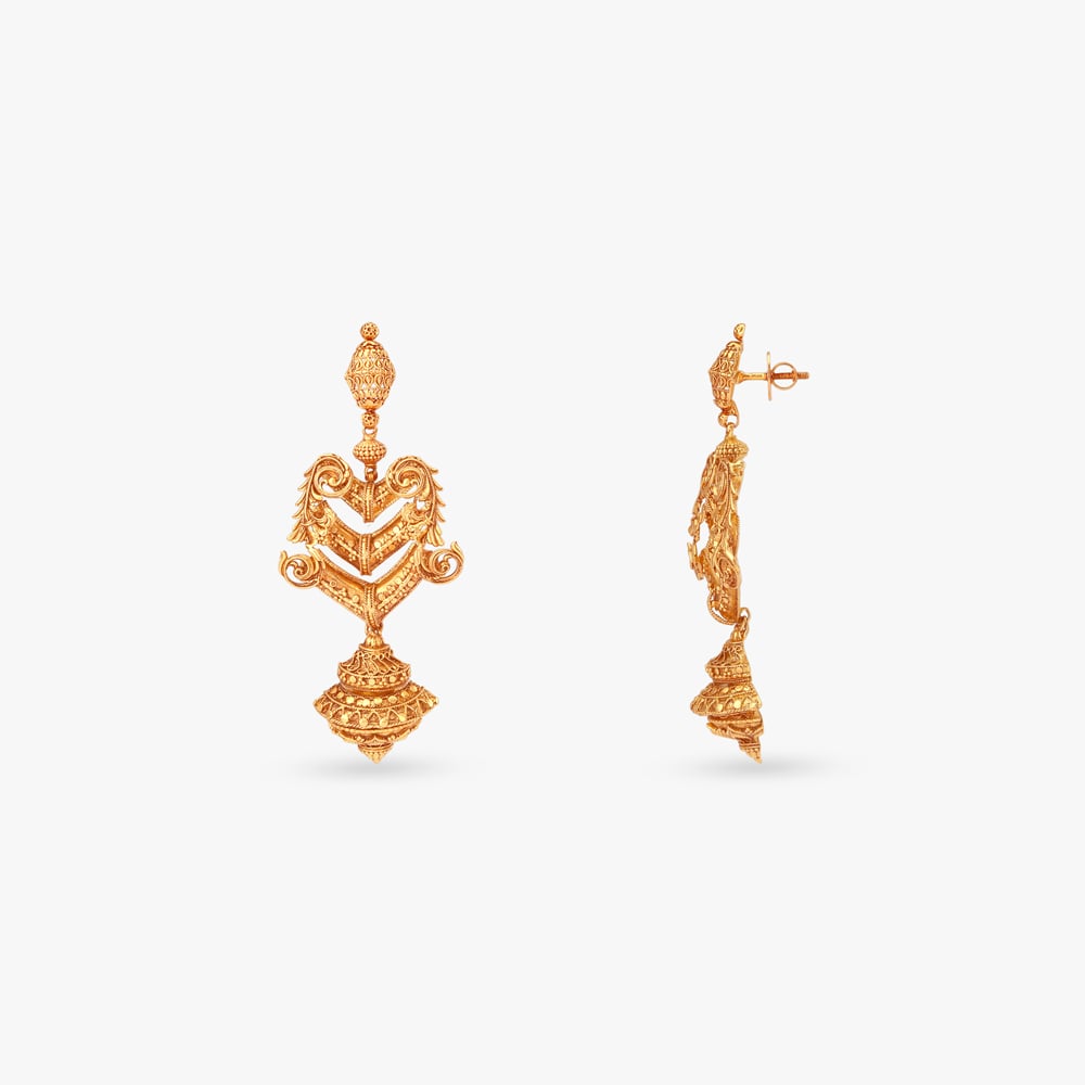 Palace of Chimes Gold Necklace Set,,hi-res image number null