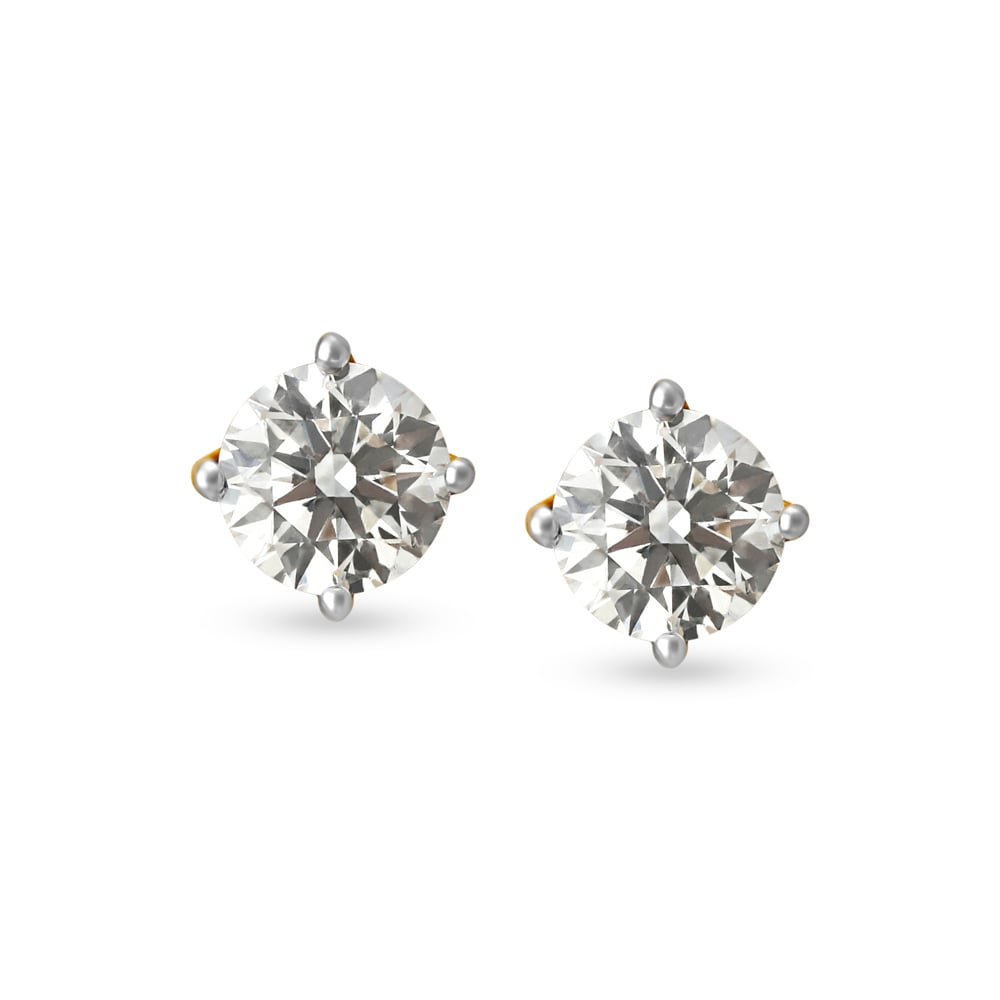 

Signature Sparkle Solitaire Stud Earrings