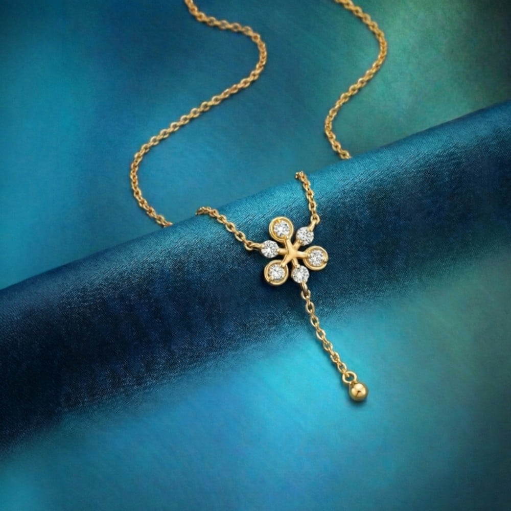 

Petite Bloom Diamond Necklace
