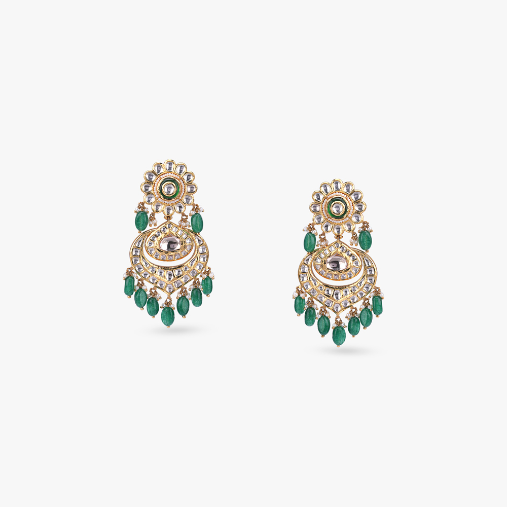 Kundan Crown Gold Necklace Set,,hi-res image number null