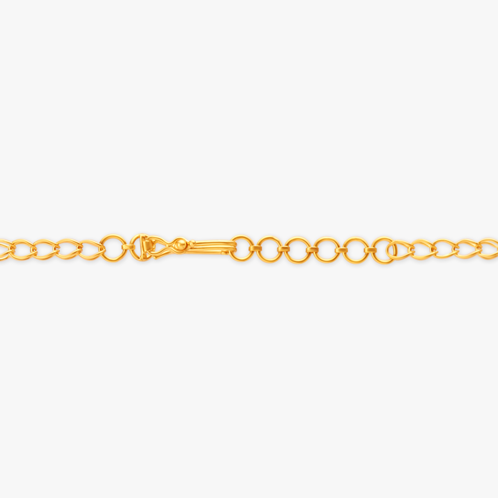 Goddess Lakshmi Gold Necklace,,hi-res image number null