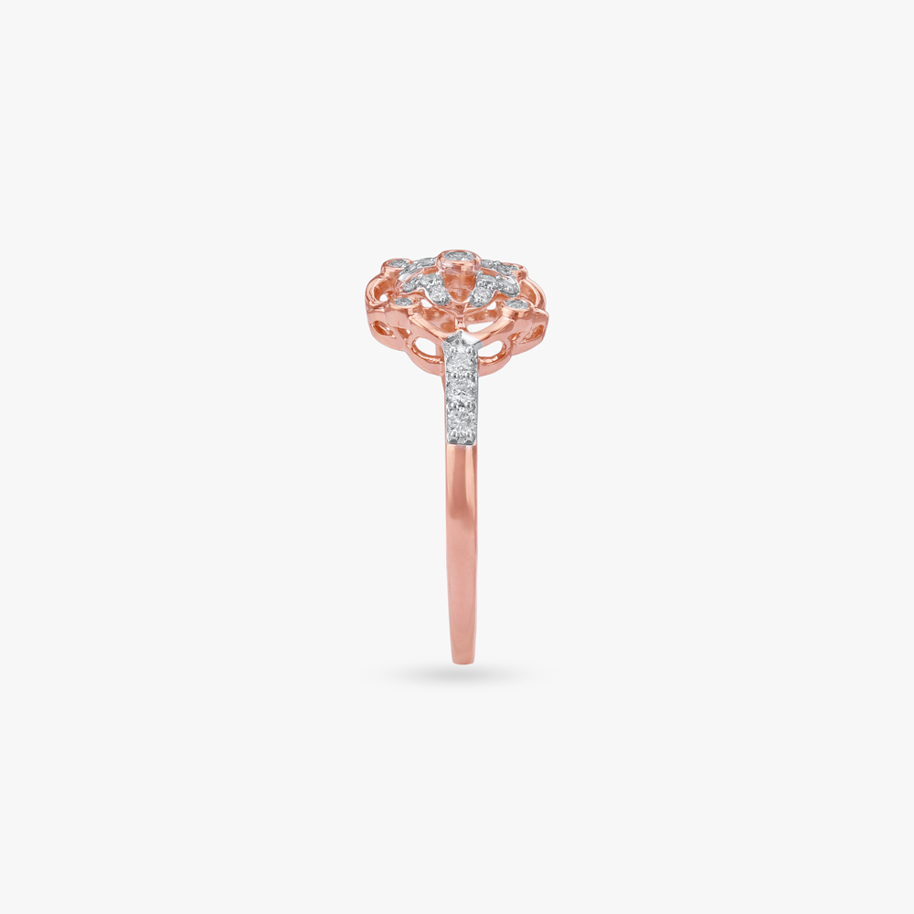 Vintage Flora Diamond Ring,,hi-res image number null