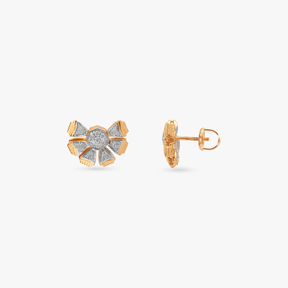 Spark Switcher Diamond Stud Earrings,,hi-res image number null