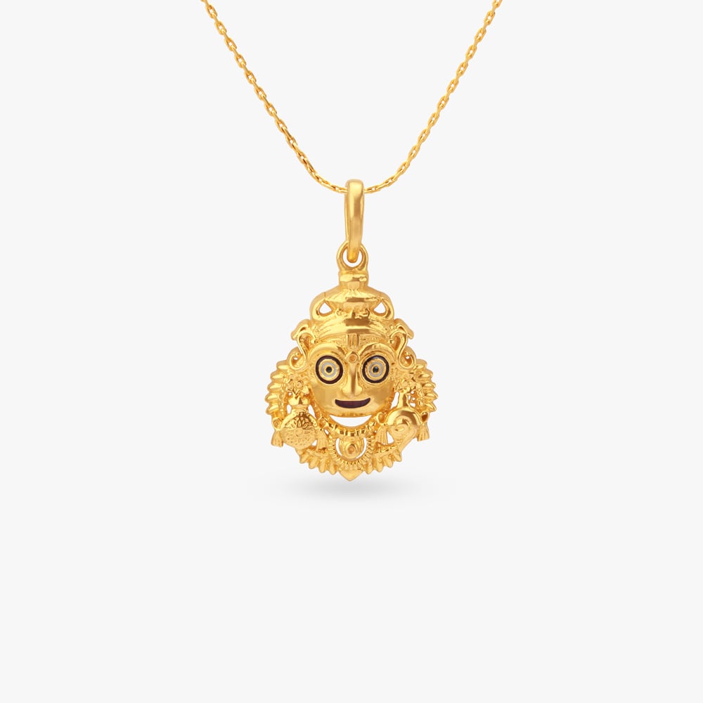 

Jagannath Splendour Gold Pendant