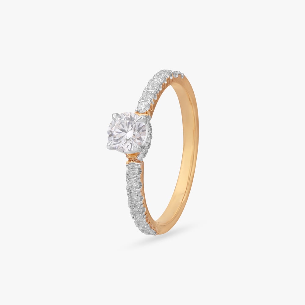 

Infinite Glow Solitaire Ring