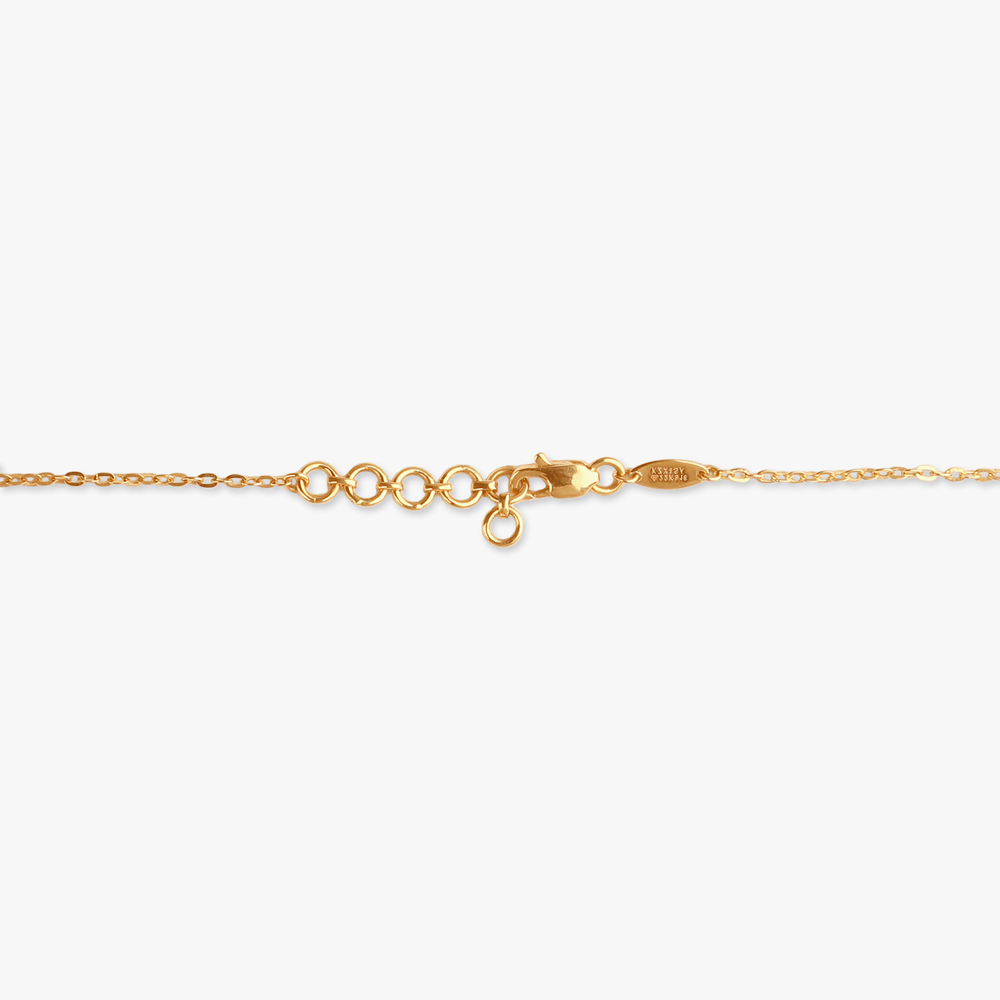 Layered Orbit Gold Chain,,hi-res image number null