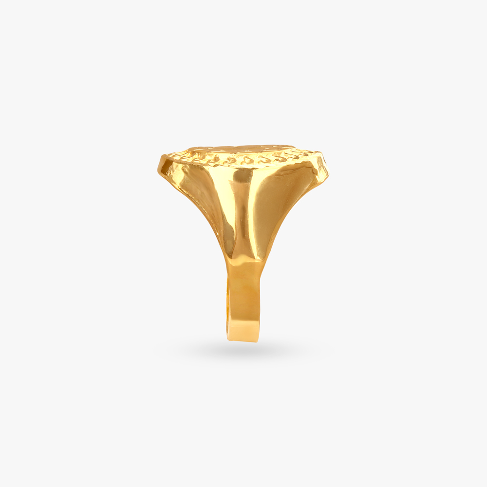 Emperor's Mark Gold Ring for Men,,hi-res image number null