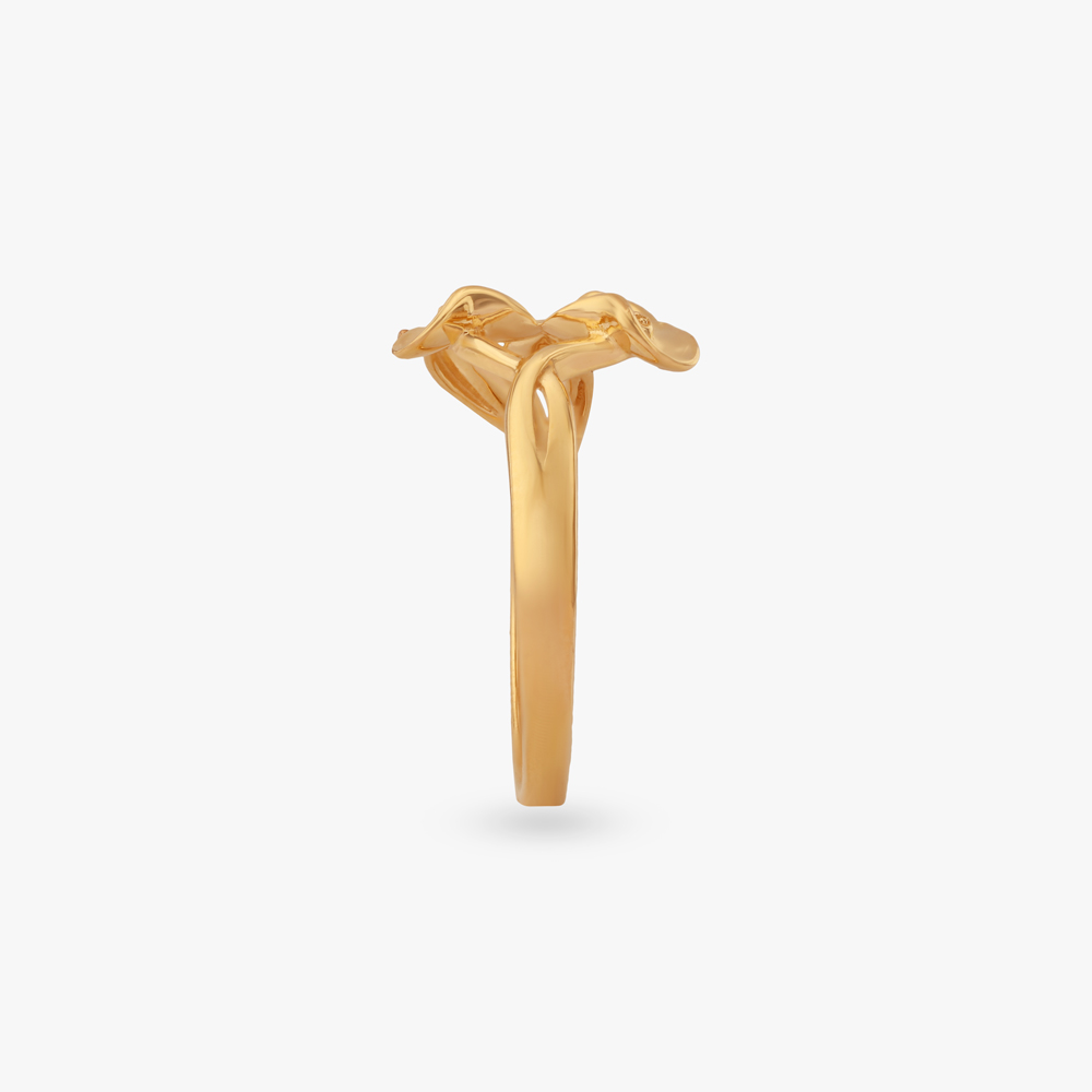 Lily Bloom Gold Ring,,hi-res image number null