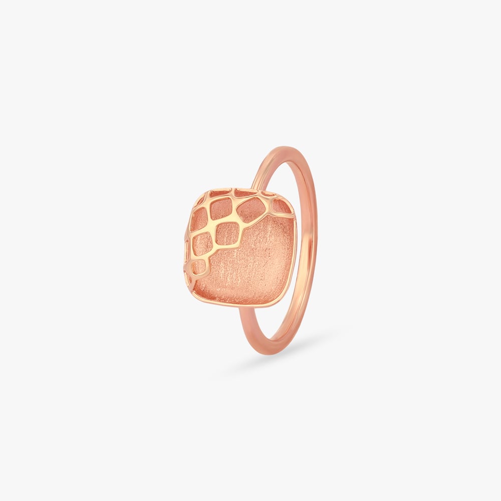 Sculpted Haven Gold Ring,,hi-res image number null