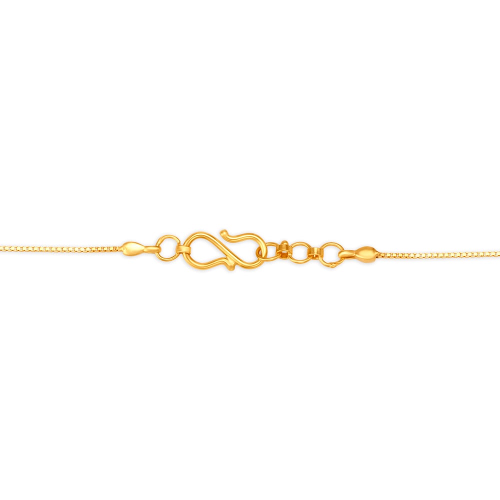 Elegant Leafy Pendant with Chain,,hi-res image number null