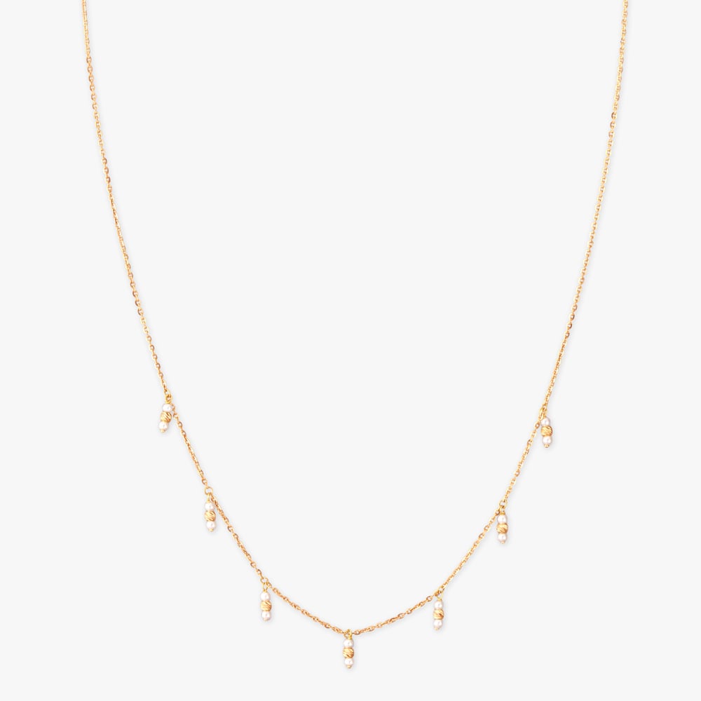 Lustrous Trail Gold Chain,,hi-res image number null