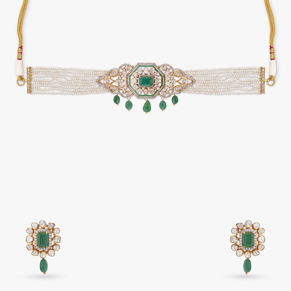 Royal Symphony Diamond Necklace Set,,hi-res image number null