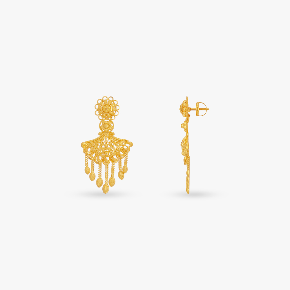 Jhaalar Arch Gold Necklace Set,,hi-res image number null