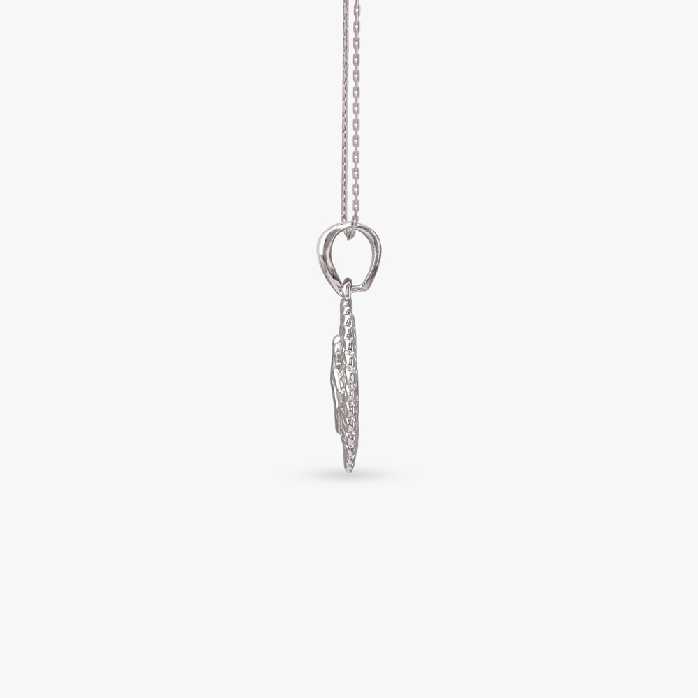 Om Chakra Silver Pendant,,hi-res image number null