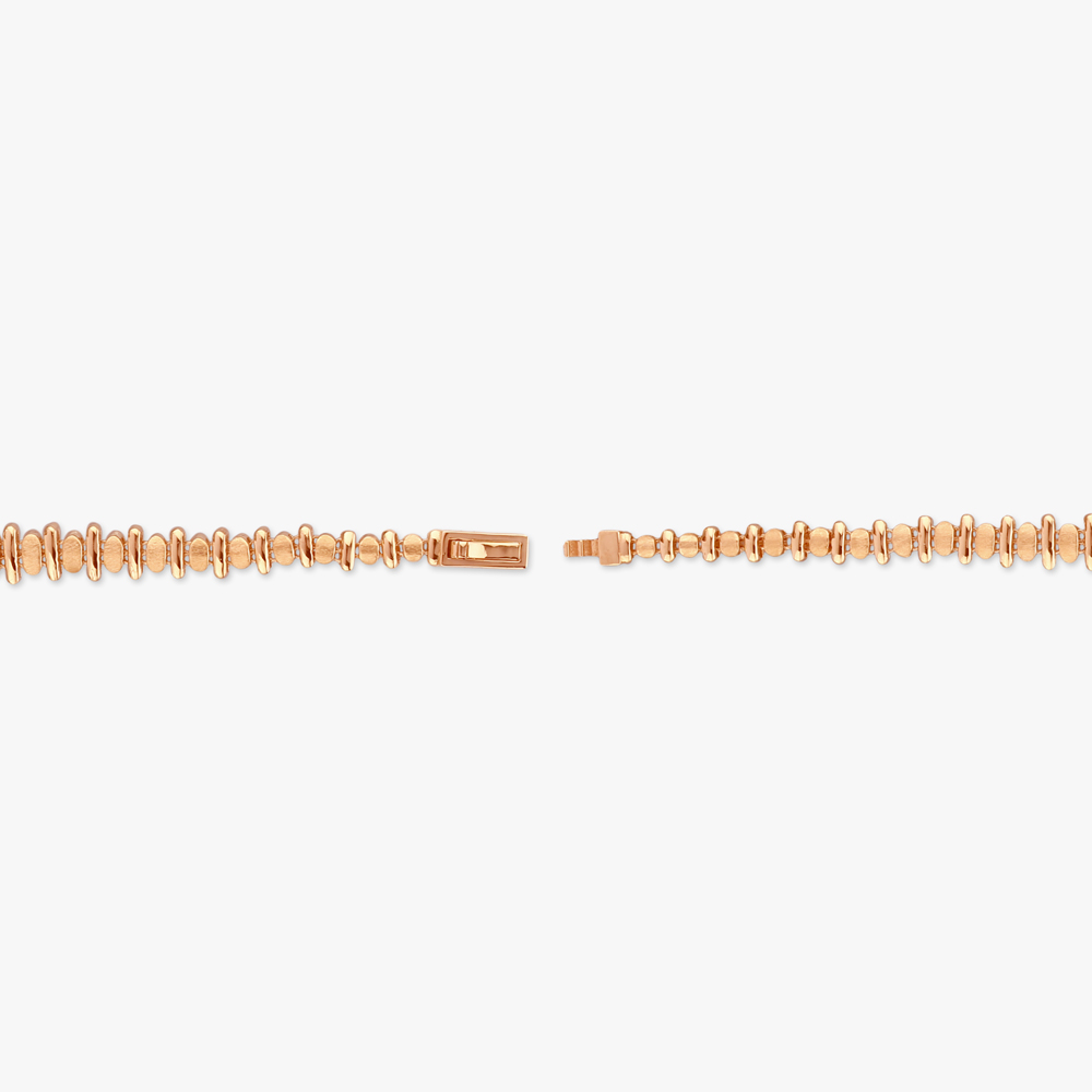 Sleek Disc Gold Bracelet,,hi-res image number null