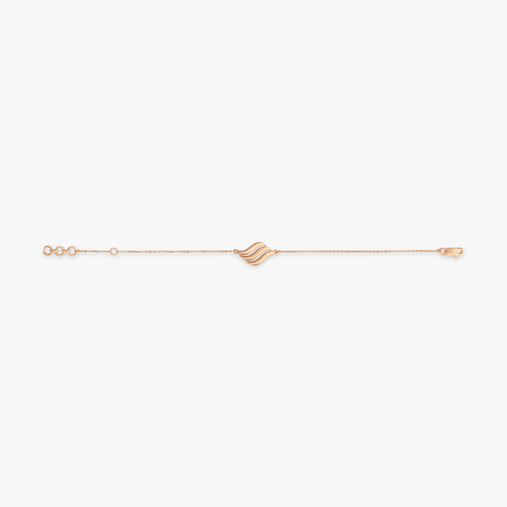 Triple Wave Gold Bracelet,,hi-res image number null
