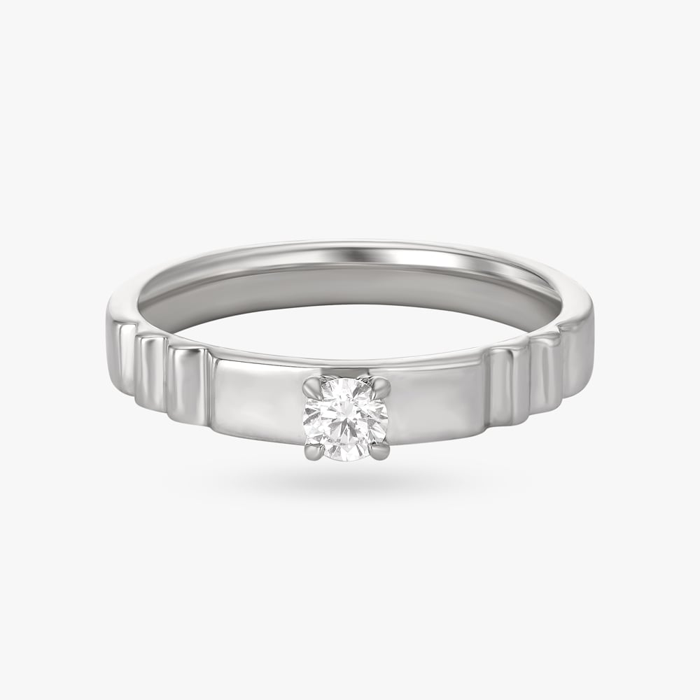 Radiant Diamond Finger Ring,,hi-res image number null
