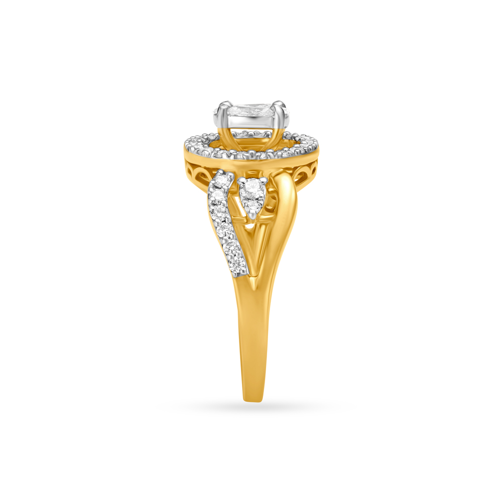 Cluster Look Diamond Finger Ring,,hi-res image number null