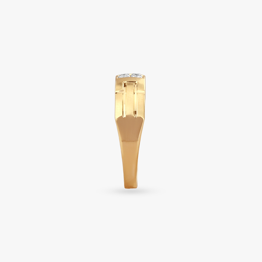 Bold Beam Diamond Ring for Men,,hi-res image number null