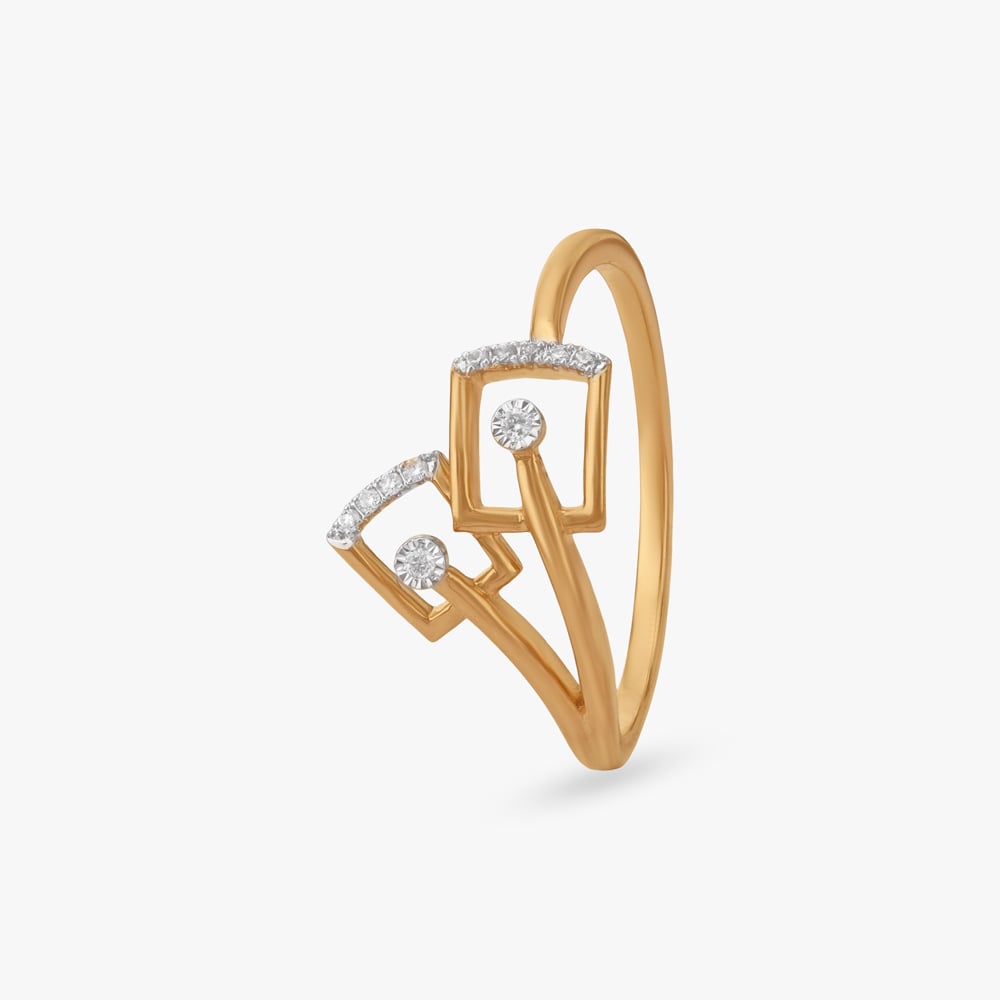 Floral Frame Diamond Ring,,hi-res image number null