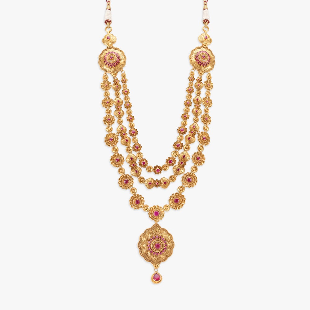 Royal Gold Necklace Set,,hi-res image number null