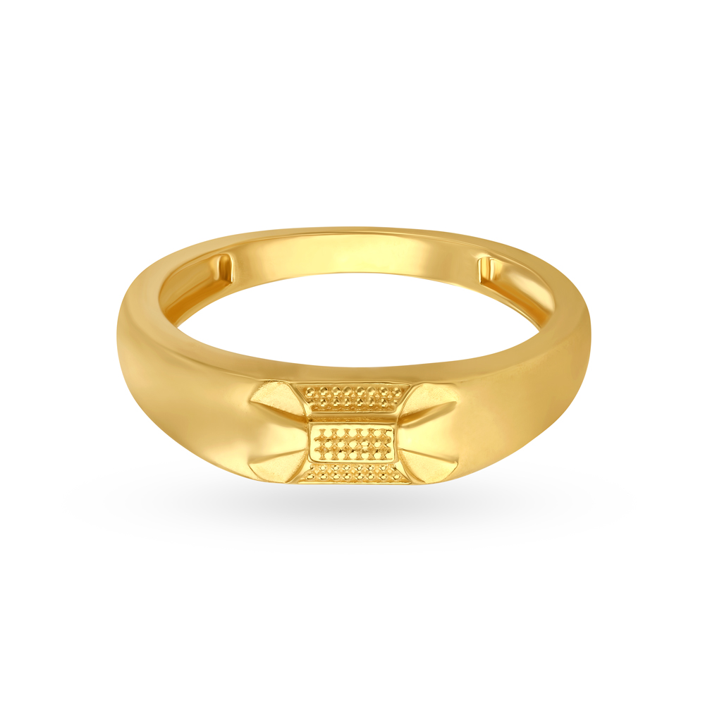 Elegant Stunning Gold Ring for Men,,hi-res image number null