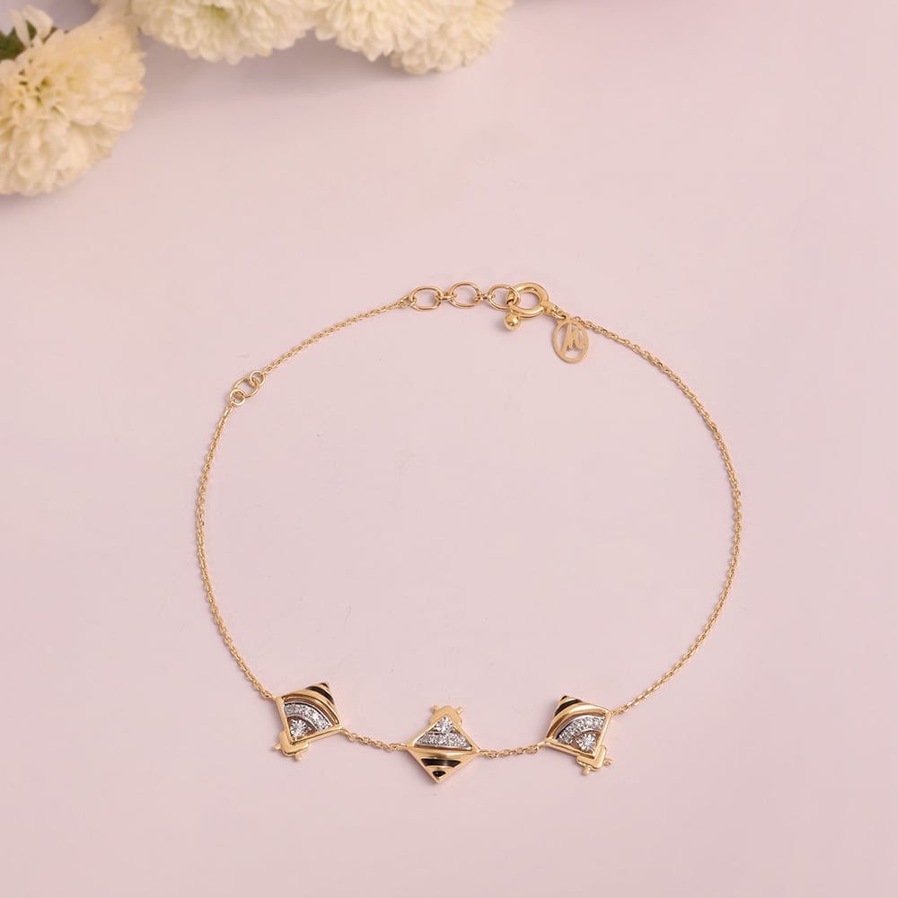 Bee Bold Diamond Bracelet,,hi-res image number null