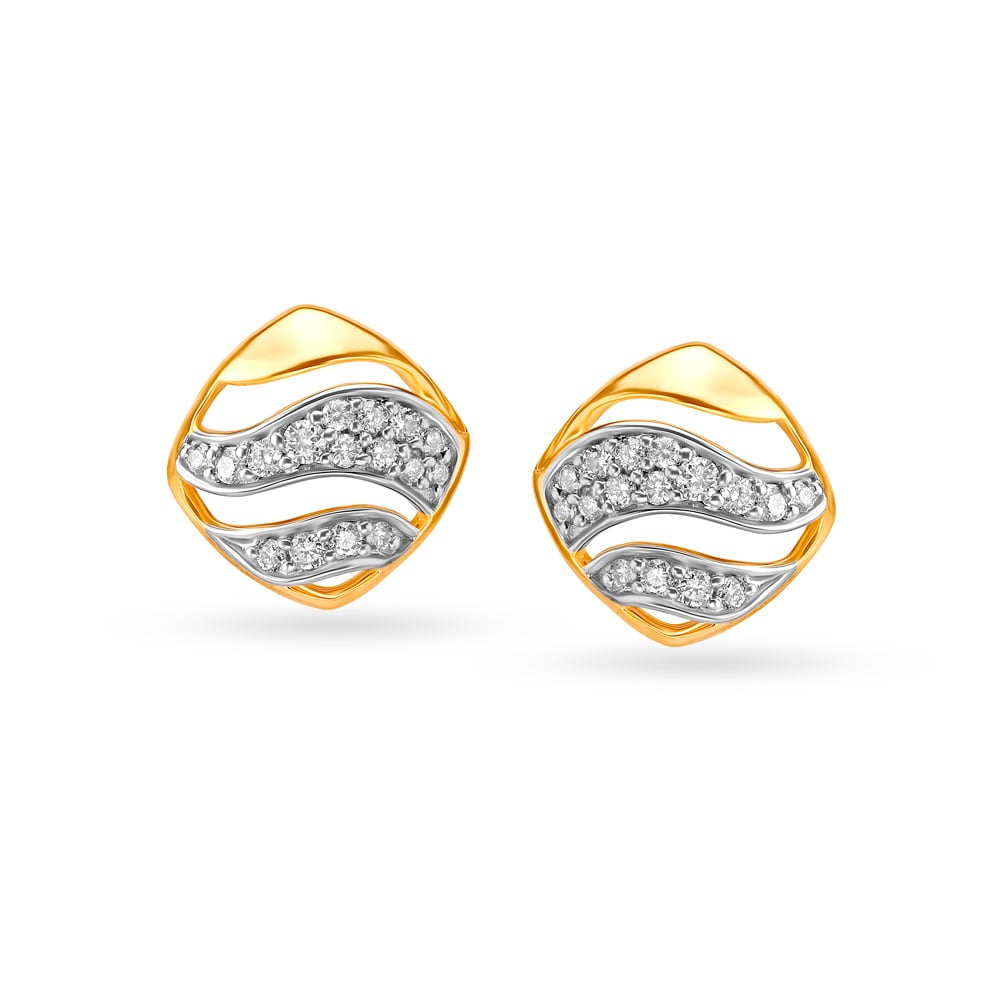 Classic Wide Earrings 11M Gold