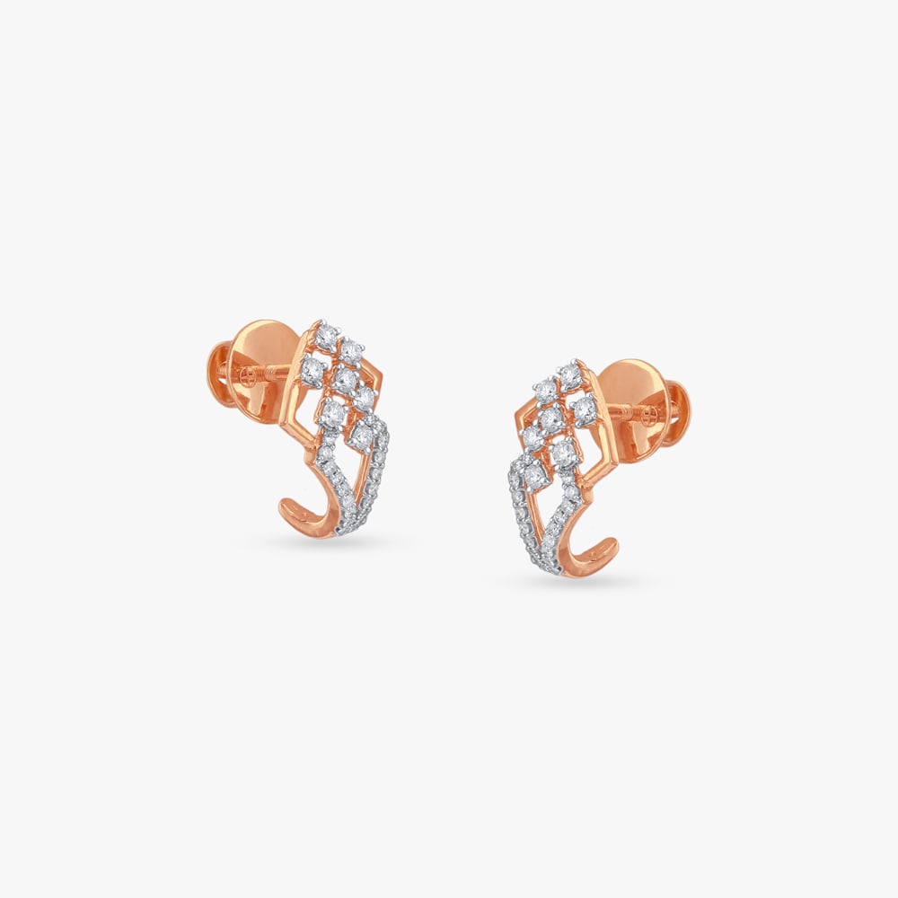Prism Spark Diamond Stud Earrings,,hi-res image number null