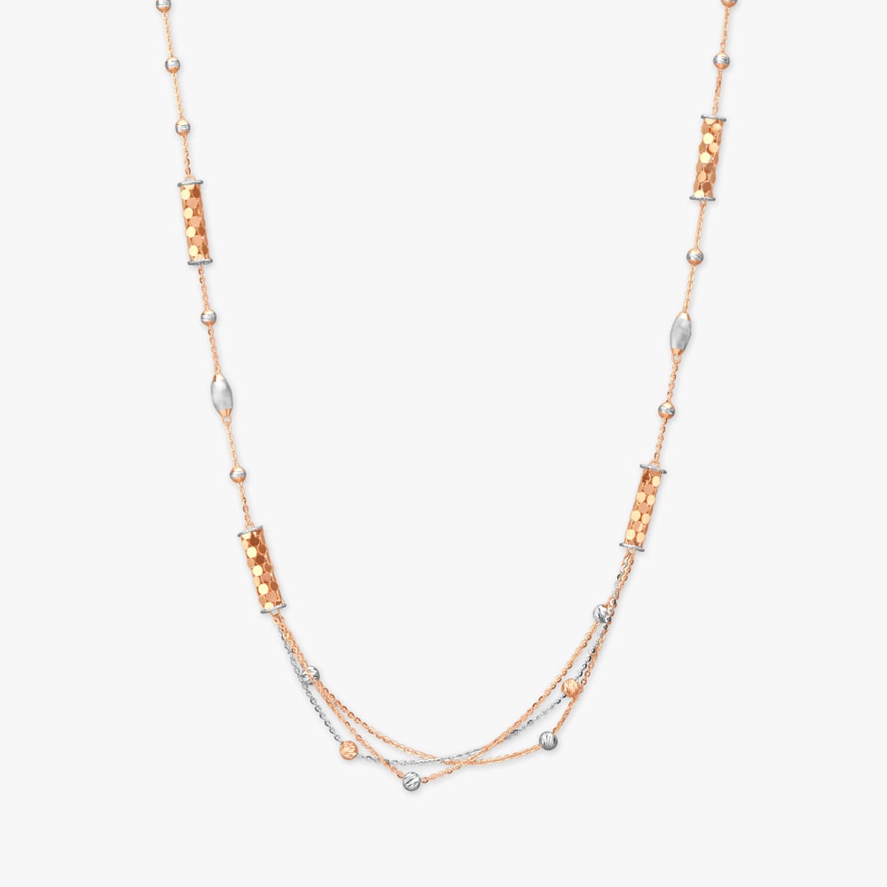 

Luxe Barrel Gold Chain
