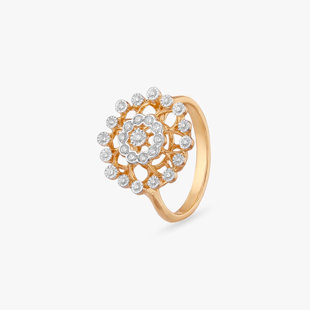 

Majestic Mandala Diamond Ring